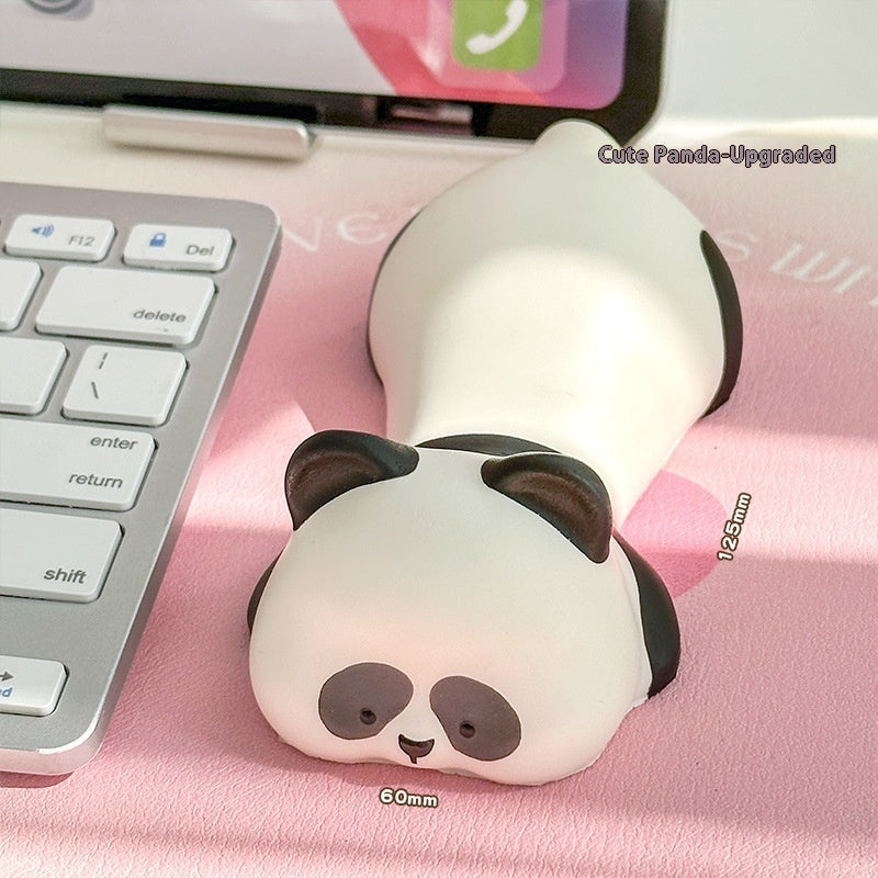 Squishy Comfort: Cute Decompression Mouse Pad with Memory Foam Wrist Rest