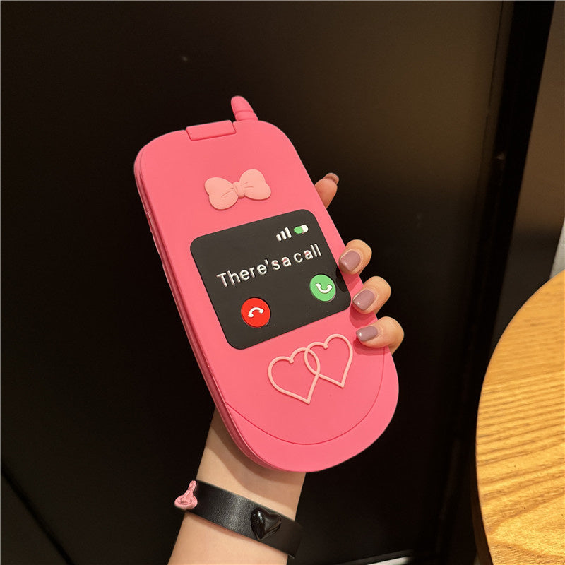 Call Me Cute: Fall-Proof Clamshell Flip Phone Style Case