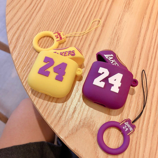 Laker Lover: Cute Lakers Jersey AirPods Cover