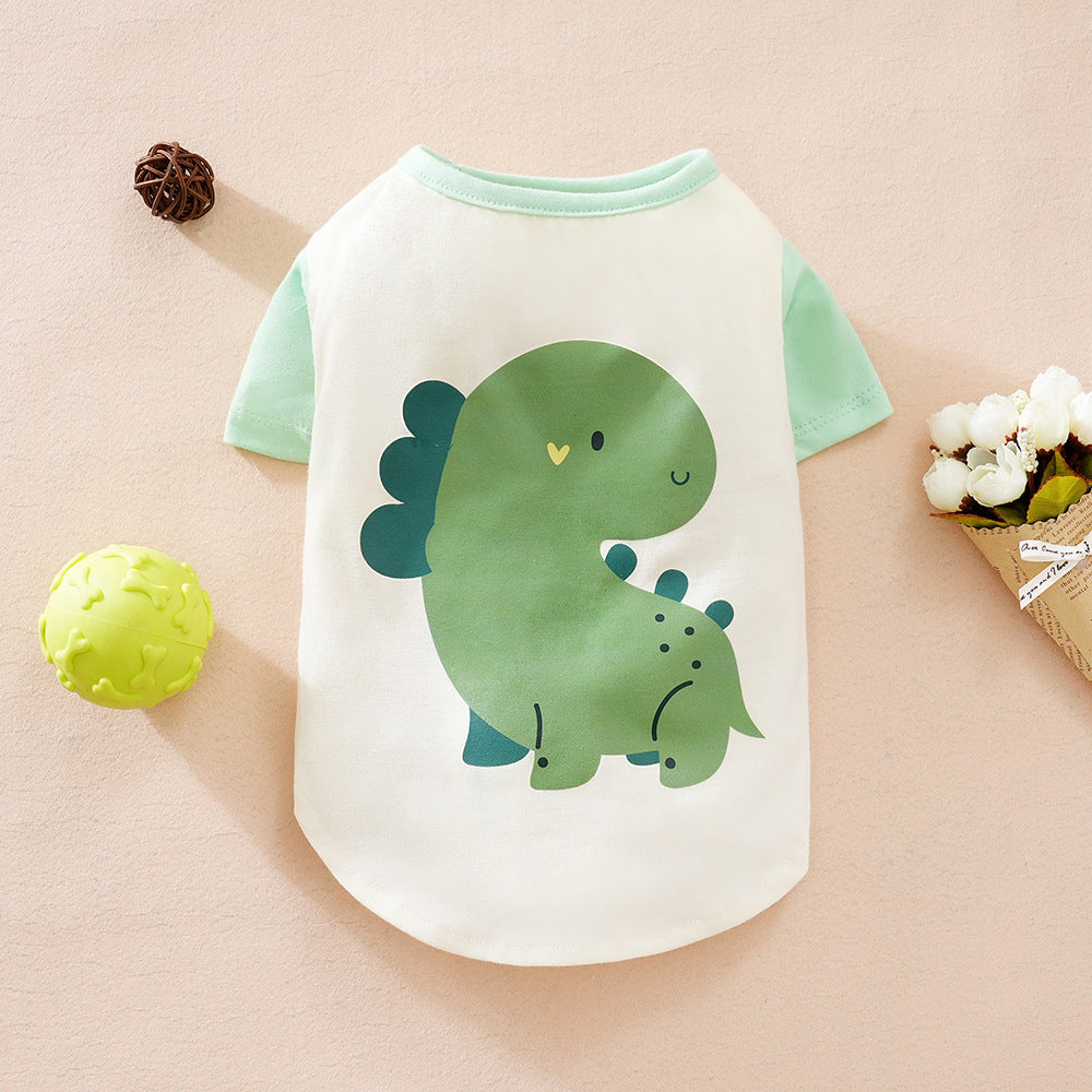 Whimsy Wear: Casual Cute Cartoon Pet Clothes