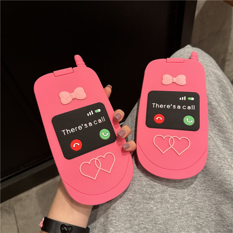 Call Me Cute: Fall-Proof Clamshell Flip Phone Style Case