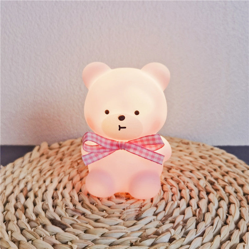 Night Market Shine: Cartoon Luminous Small LED Lamp