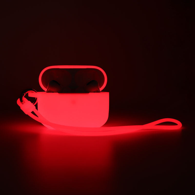 Glow Guard: Luminous Protective Cover for AirPods