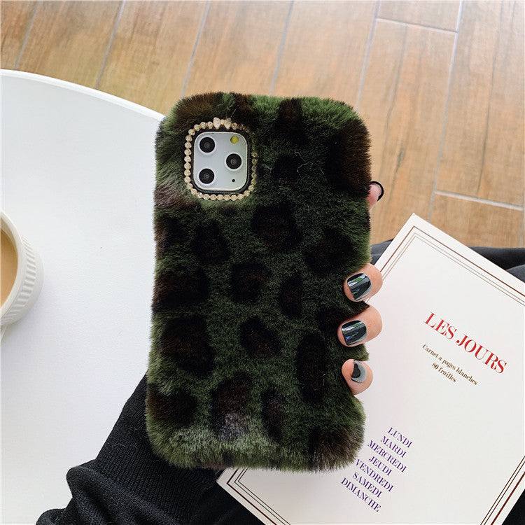 Fluffy Guard: Furry Mobile Phone Case for Samsung