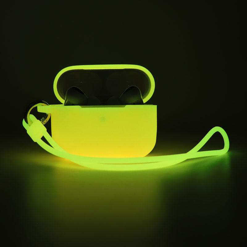 Glow Guard: Luminous Protective Cover for AirPods