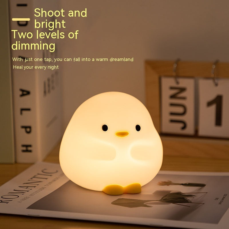 Ducky Night Light: Adorable Silicone Night Lamp