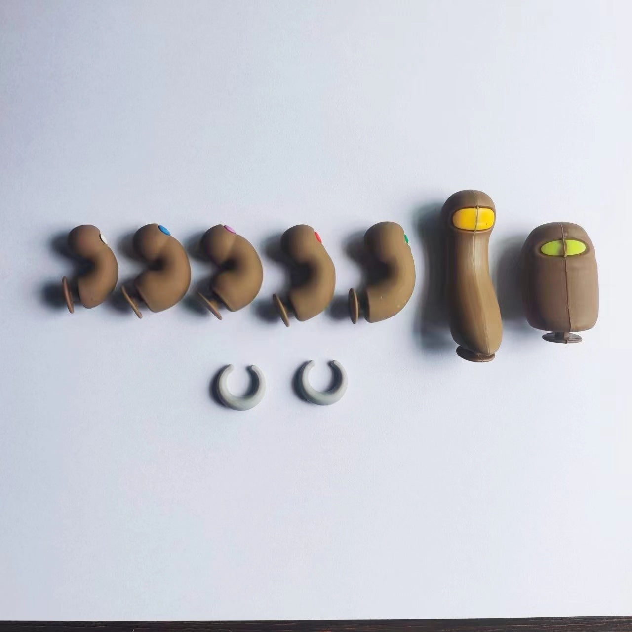 Hole Shoes Slippers Accessories Funny Decorative Simulation Thumb