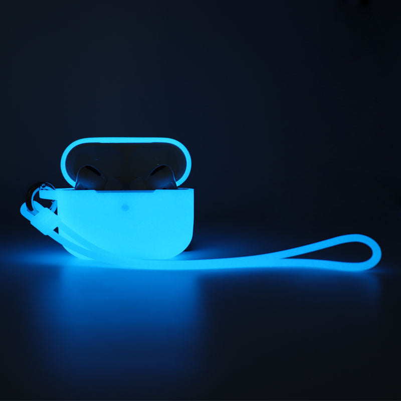 Glow Guard: Luminous Protective Cover for AirPods