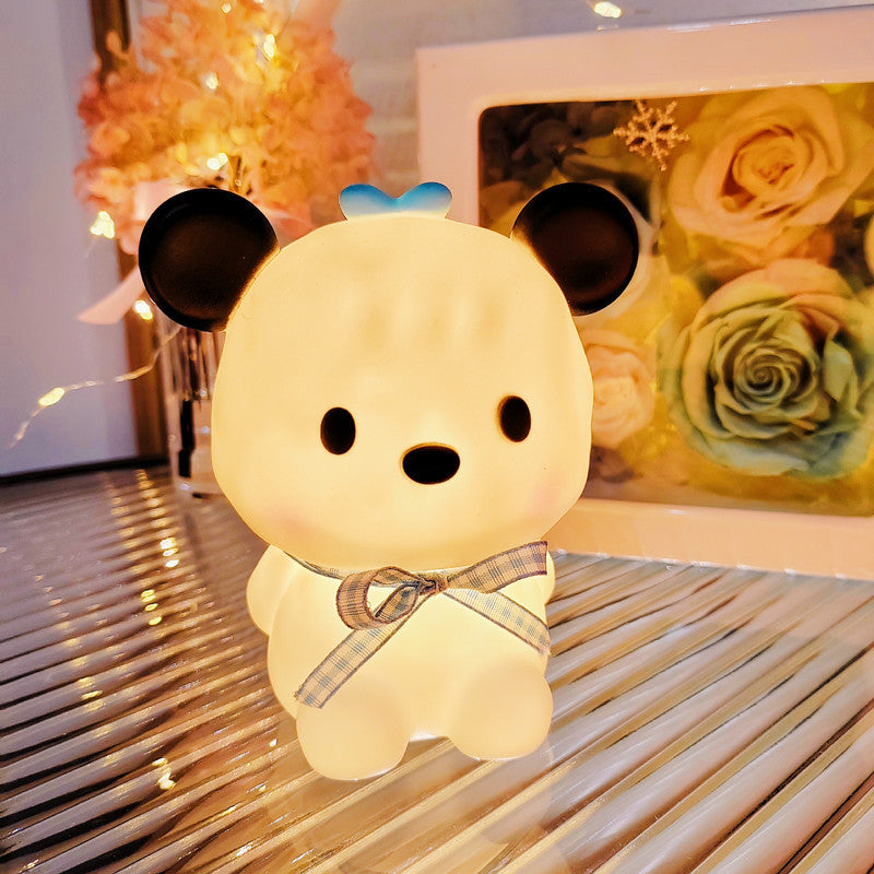 Night Market Shine: Cartoon Luminous Small LED Lamp