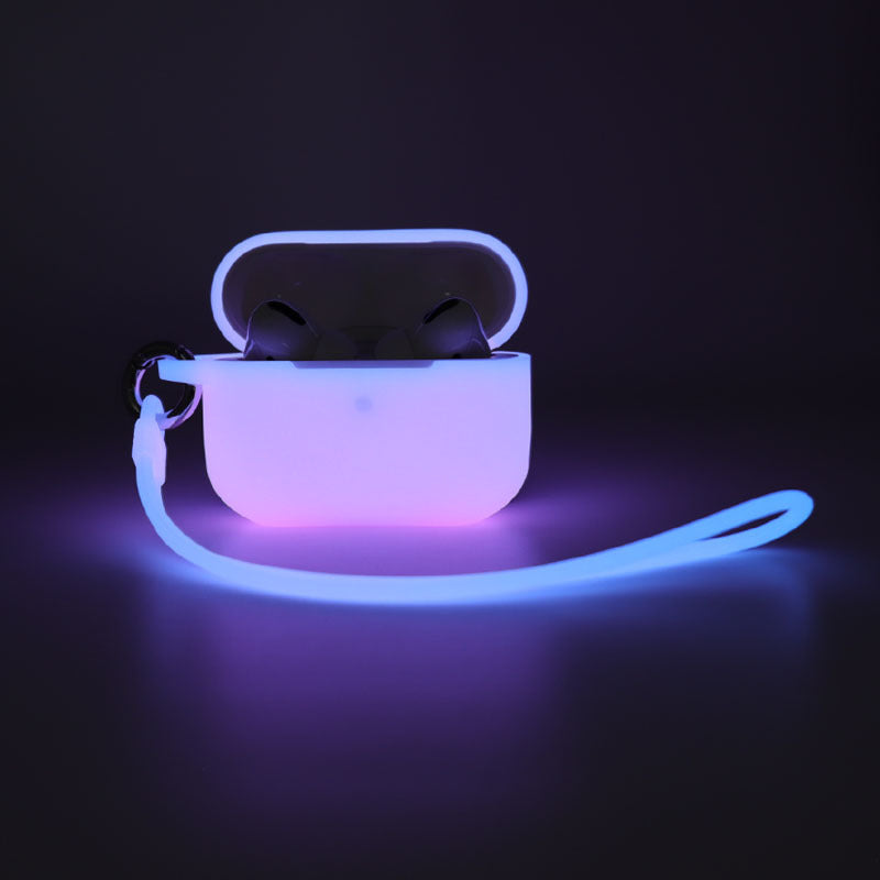 Glow Guard: Luminous Protective Cover for AirPods