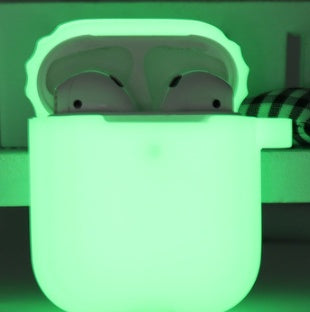 Glow Guard: Luminous Protective Cover for AirPods