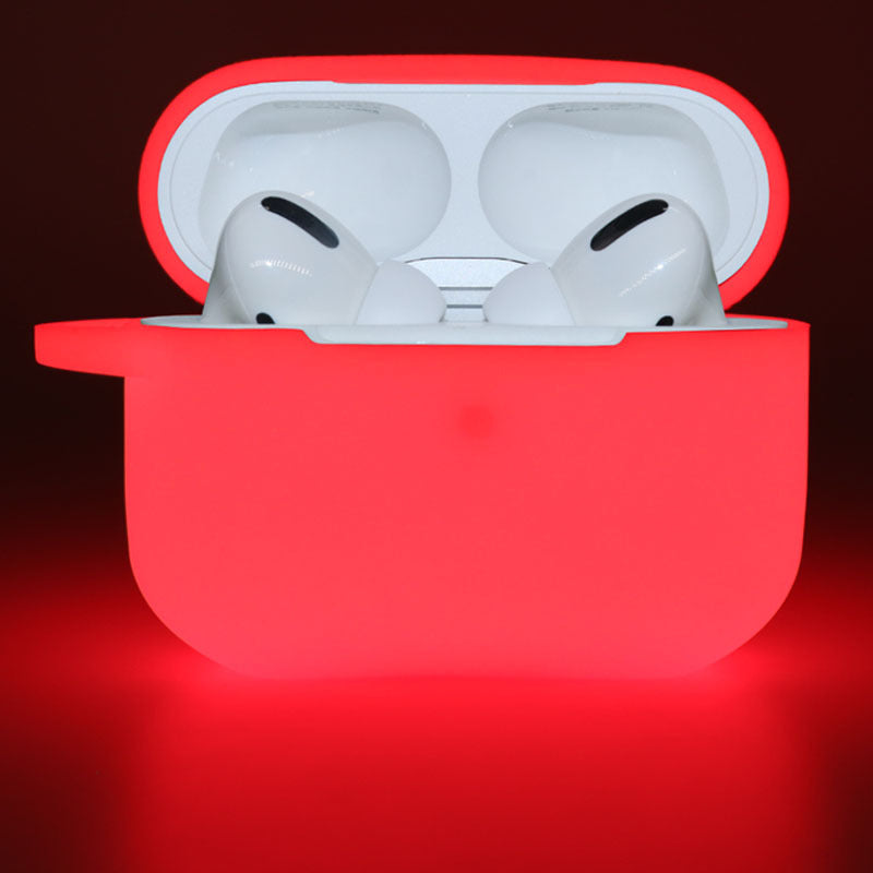 Glow Guard: Luminous Protective Cover for AirPods