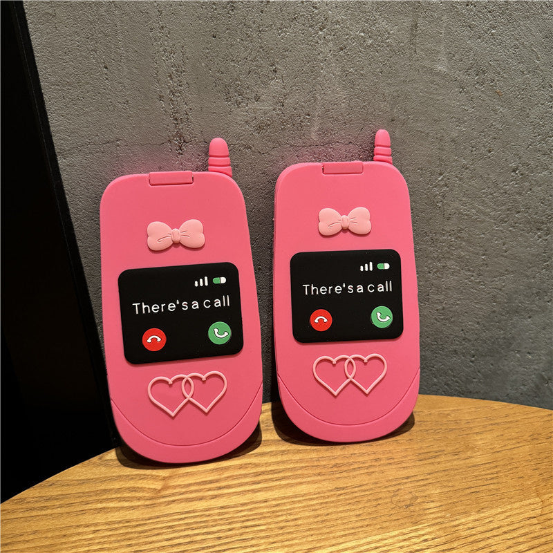 Call Me Cute: Fall-Proof Clamshell Flip Phone Style Case