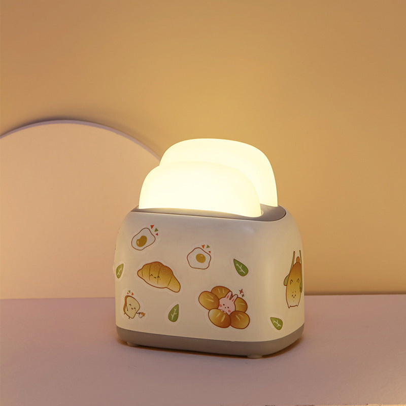 Toasty Glow: Cute Toaster-Shaped USB Night Light