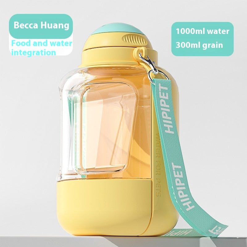 Thirsty Pooch: Large Capacity Dog Water Bottle for Outings