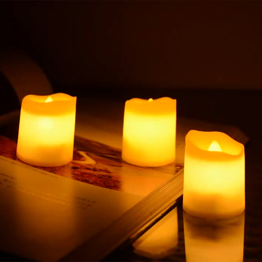 Wishful Glow: Flameless LED Decorative Candle