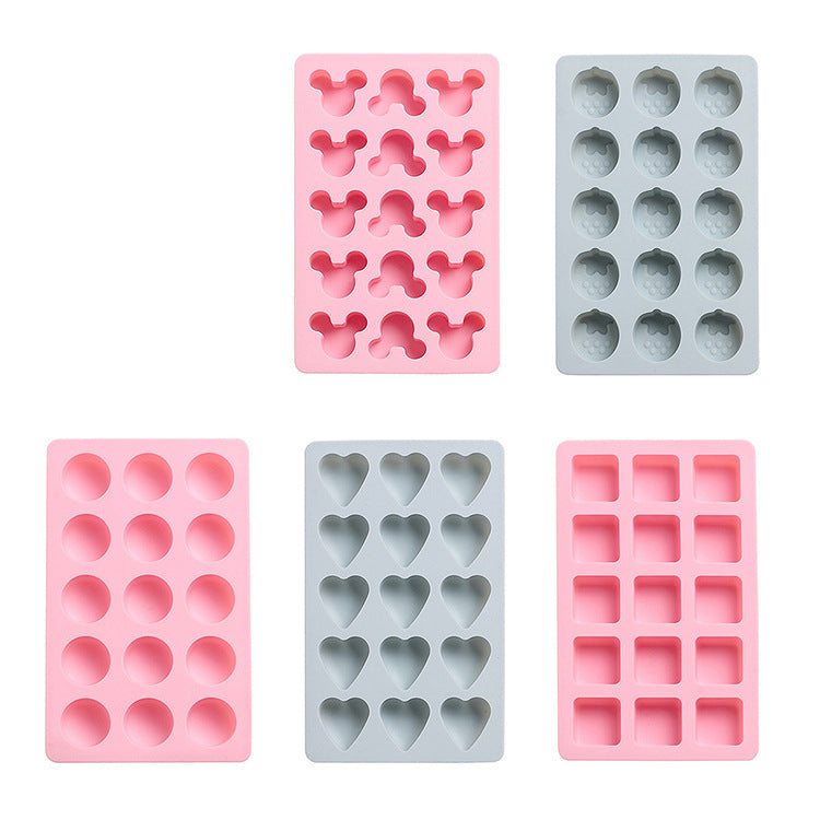 Whimsical Chill: Playful Shaped Silicone Ice Cube Mold