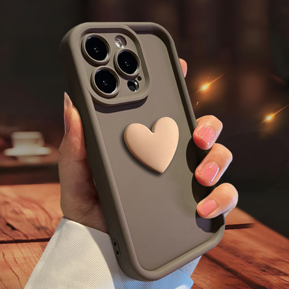 LoveWrap: Three-Dimensional Frosted Lens All-Inclusive Phone Case