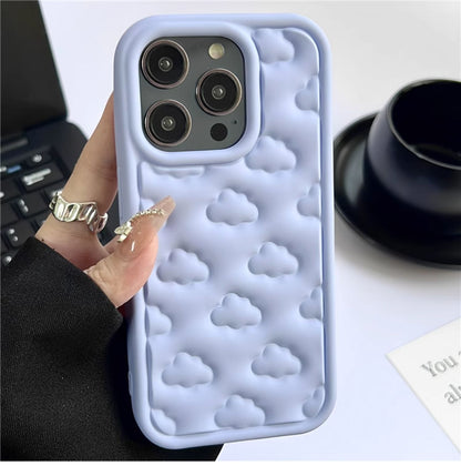 Sky High: Three-Dimensional Cloud Phone Case