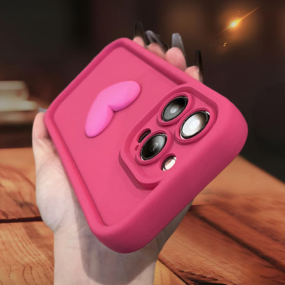 LoveWrap: Three-Dimensional Frosted Lens All-Inclusive Phone Case