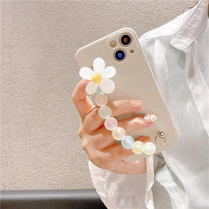 Blooming Bands: Korean-Inspired Floral Bracelet Phone Case