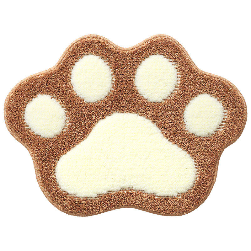 Paw Perfect: Cute Anti-Slip Paw-Shaped Bathroom Mat