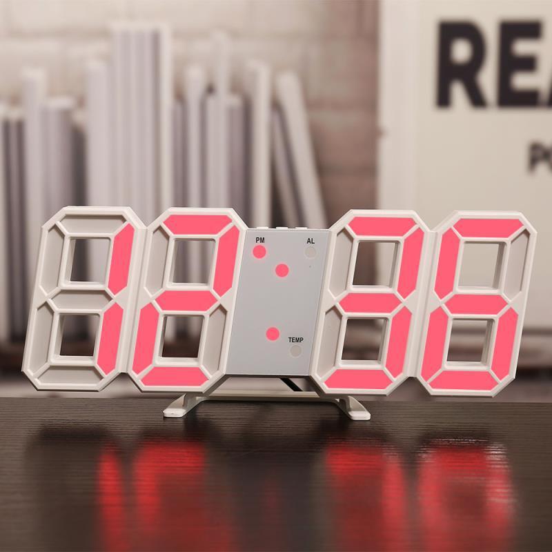 Time in Style: Three-Dimensional Digital Clock with Bedside Alarm