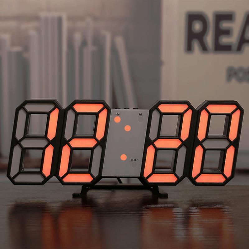 Time in Style: Three-Dimensional Digital Clock with Bedside Alarm