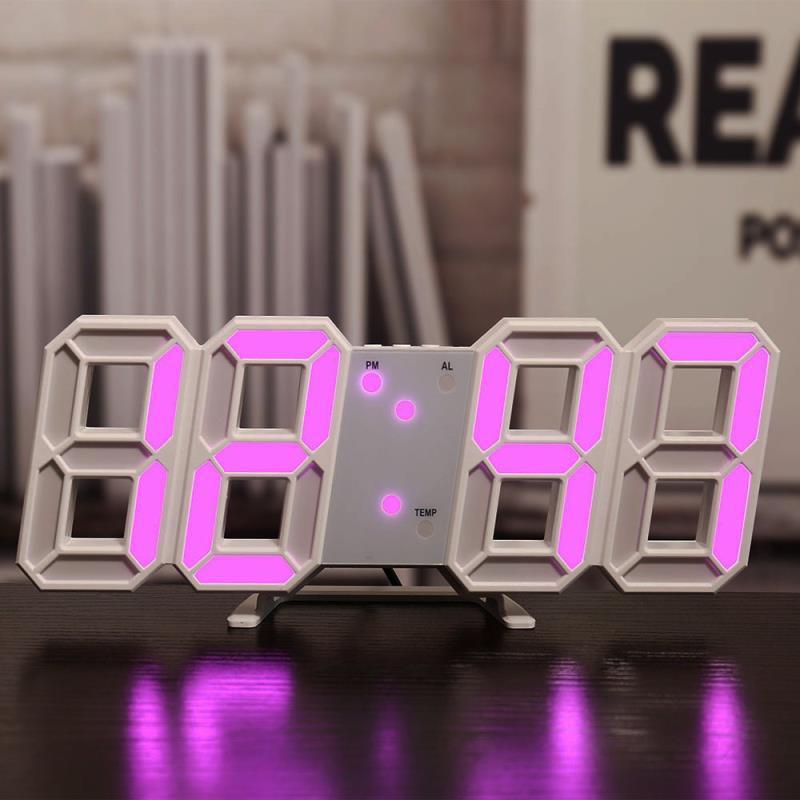 Time in Style: Three-Dimensional Digital Clock with Bedside Alarm