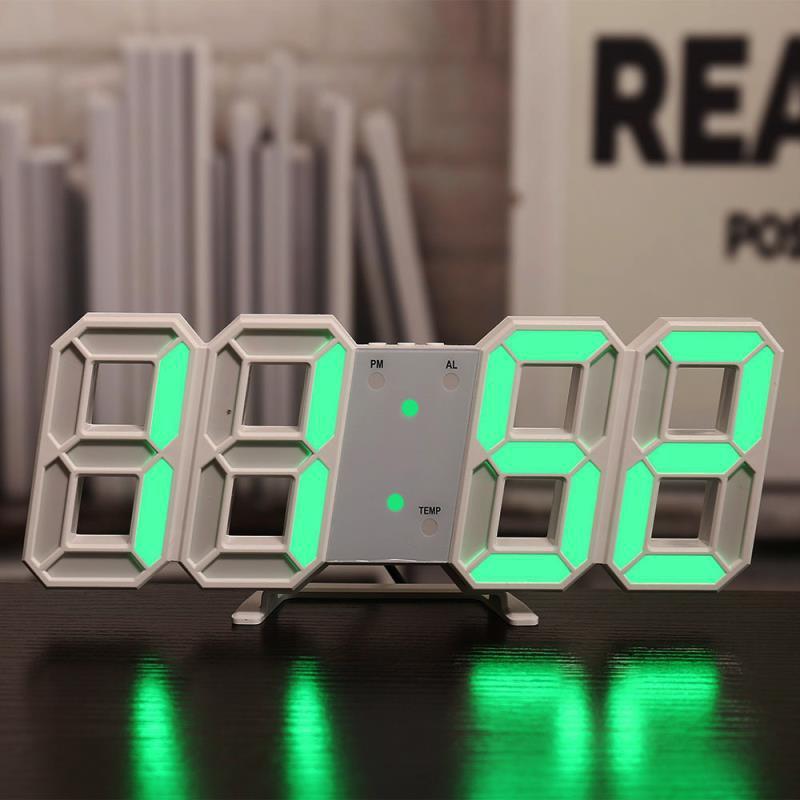 Time in Style: Three-Dimensional Digital Clock with Bedside Alarm