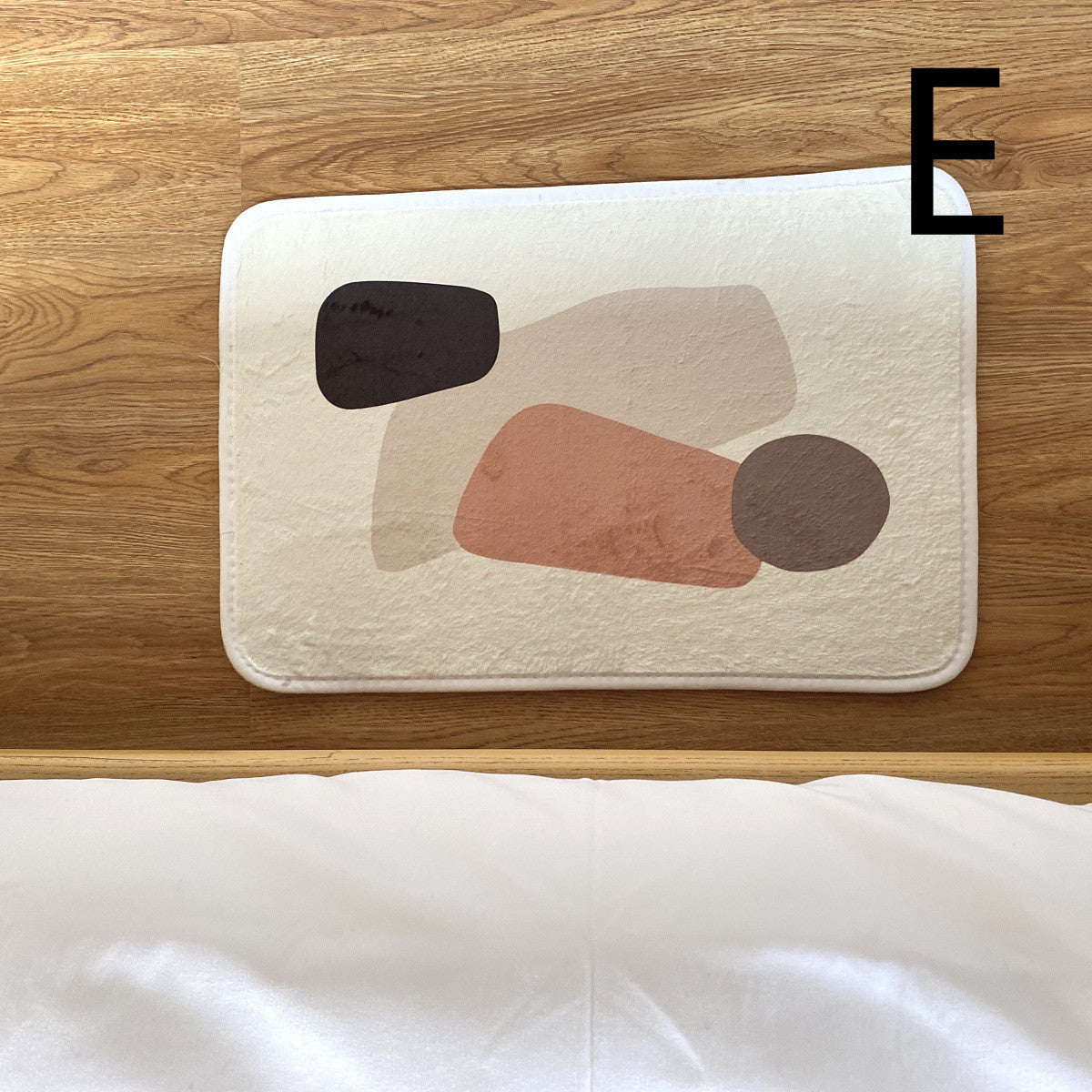 Modern Mingle: Funky Padded Absorbent Non-Slip Floor Mat