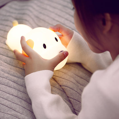 Puppy Dream Light: Rechargeable Dog-Shaped LED Night Lamp