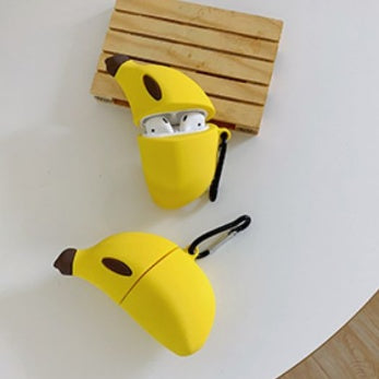 Banana Buddy: Cute Banana-Shaped AirPods Case