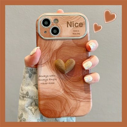 Silicone Skyline: Large Window Phone Case