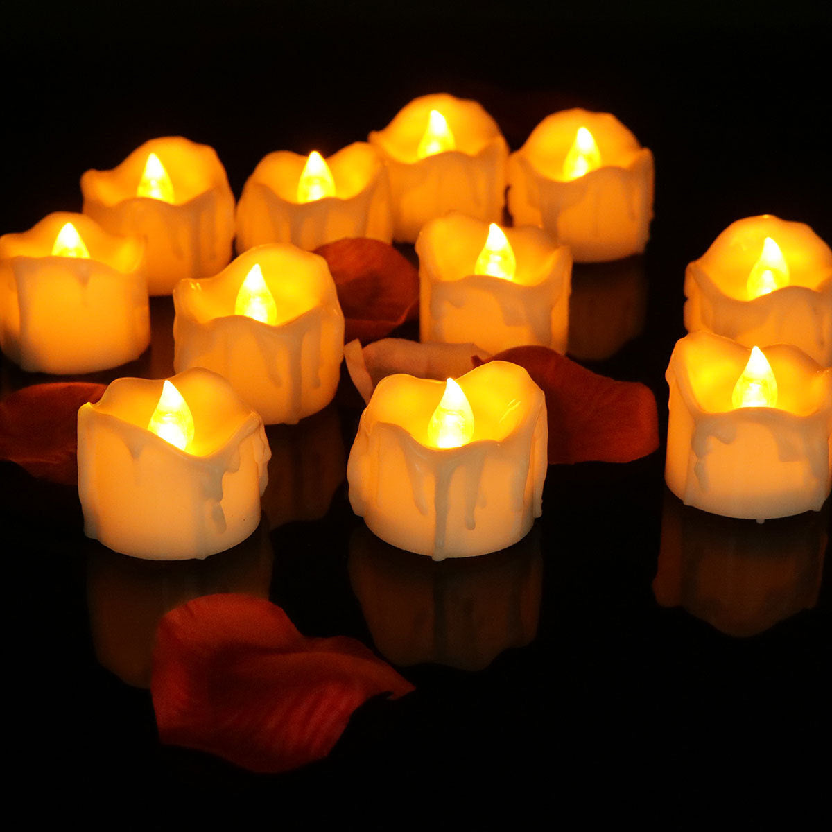 Eternal Flame: LED Candle Light with Timer