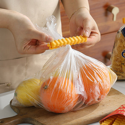 Fry Fastener: French Fries Shaped Food Sealing Clip