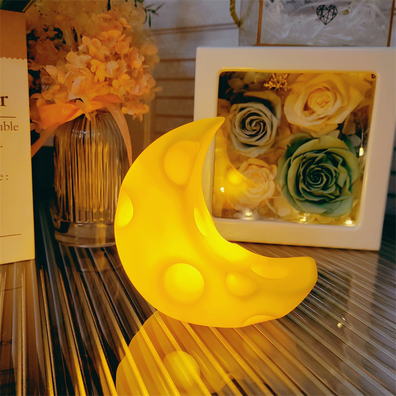 Night Market Shine: Cartoon Luminous Small LED Lamp