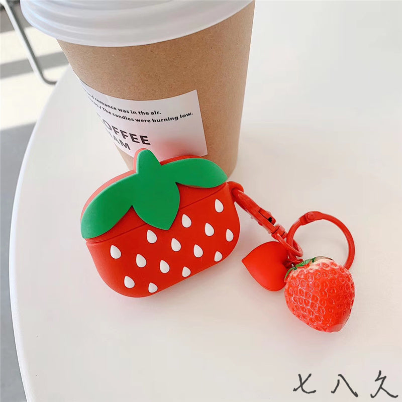 Berry Sweet Beats: Strawberry AirPods Cover