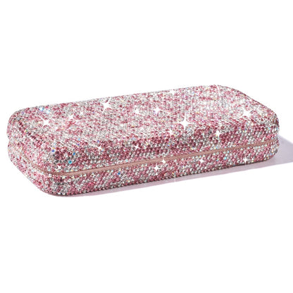 Sparkle Spectacle: Rhinestone-Encrusted Eyeglasses Case