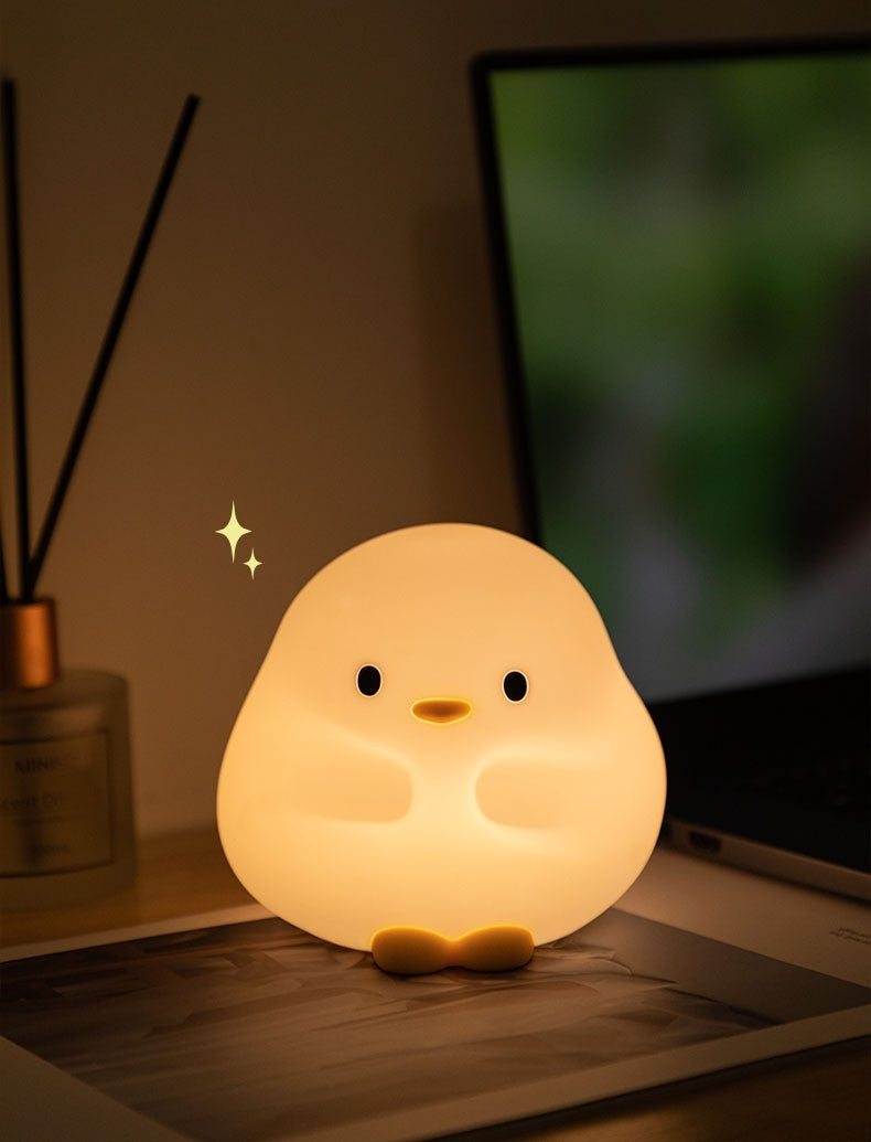 Ducky Night Light: Adorable Silicone Night Lamp