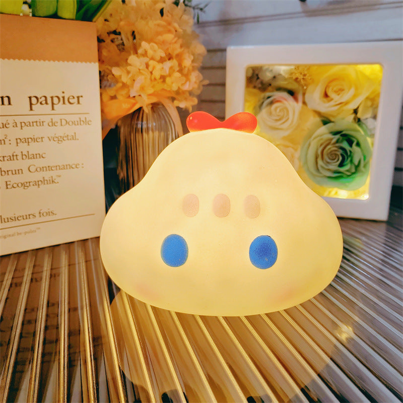 Night Market Shine: Cartoon Luminous Small LED Lamp