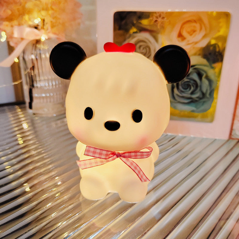 Night Market Shine: Cartoon Luminous Small LED Lamp