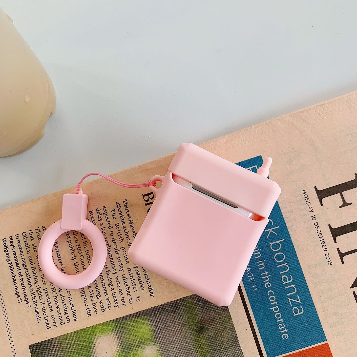 Smartphone Design AirPods Case Compatible with Apple Devices