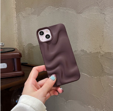 Wave Wonder II: Three-Dimensional Pleated Ripple Phone Case