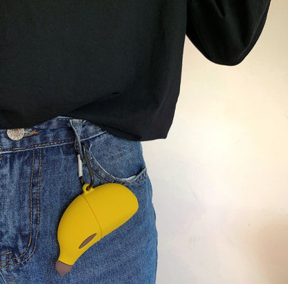 Banana Buddy: Cute Banana-Shaped AirPods Case