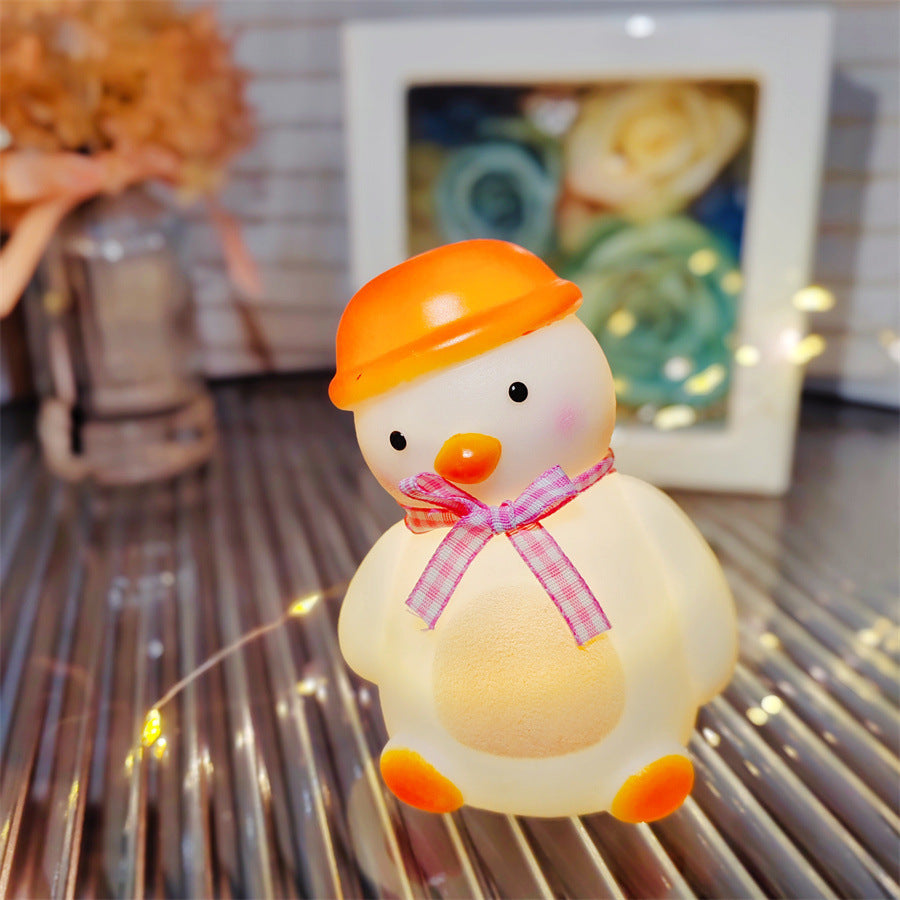 Night Market Shine: Cartoon Luminous Small LED Lamp