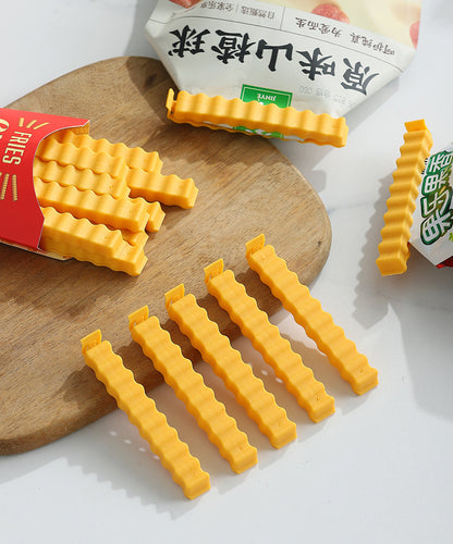 Fry Fastener: French Fries Shaped Food Sealing Clip