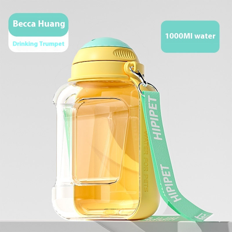 Thirsty Pooch: Large Capacity Dog Water Bottle for Outings