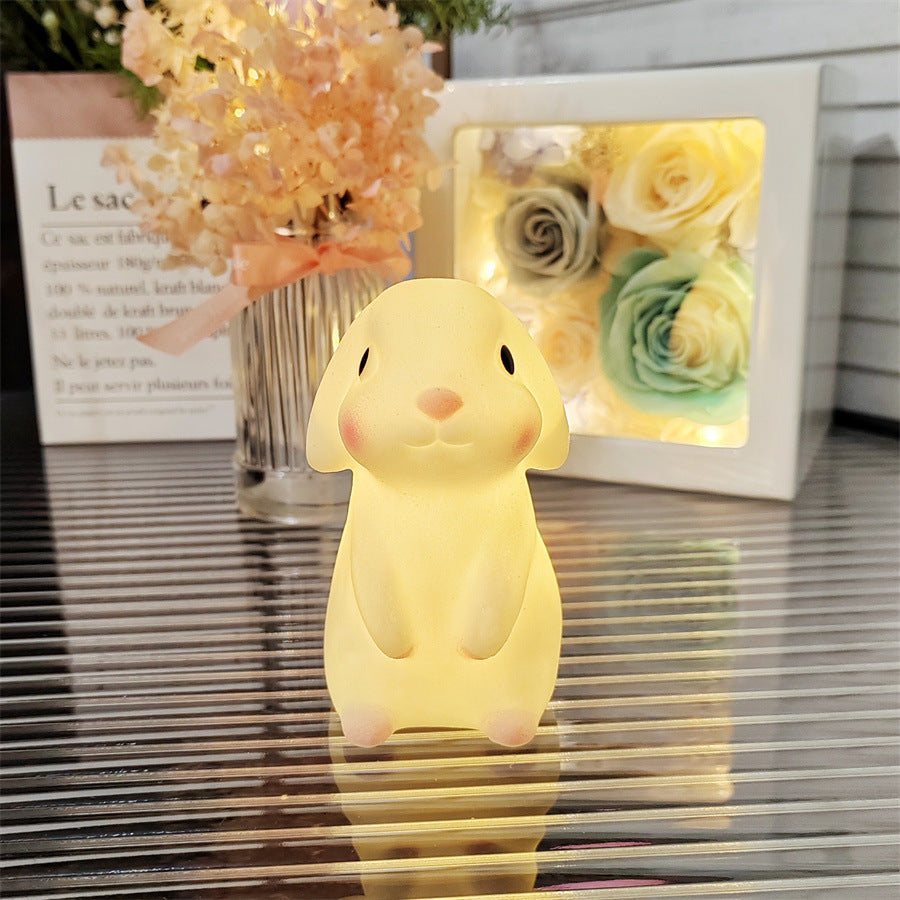 Night Market Shine: Cartoon Luminous Small LED Lamp