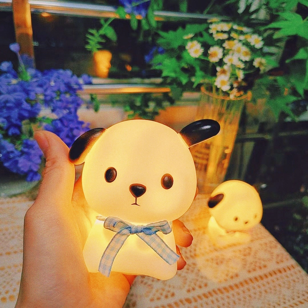 Night Market Shine: Cartoon Luminous Small LED Lamp